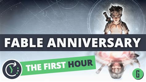 Fable Anniversary Gameplay Xbox One X — The First Hour 🕐 [No commentary] - YouTube