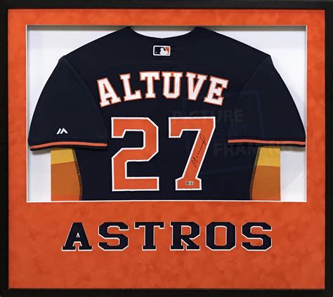 Signed authentic Jose Altuve, Houston Astros Jersey