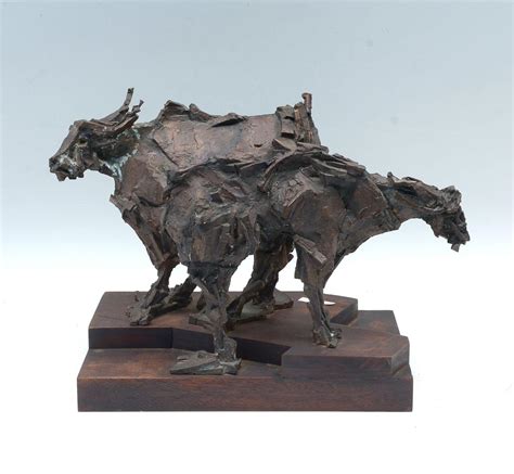 Sold Price: BRONZE WATER BUFFALO SCULPTURE - Invalid date EDT