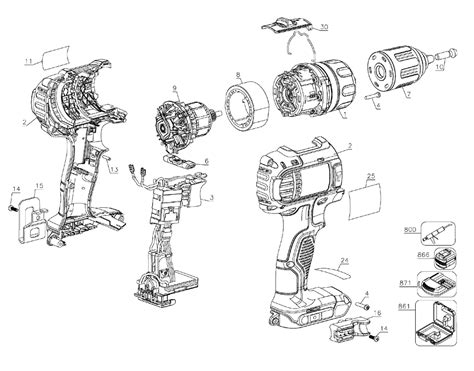 Dewalt DCD780C2-Type-3 Parts List | Dewalt DCD780C2-Type-3 Repair Parts ...