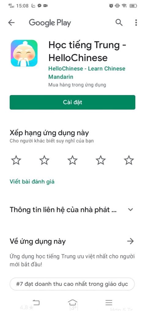 Review app Hello Chinese - Những điều bạn chưa biết