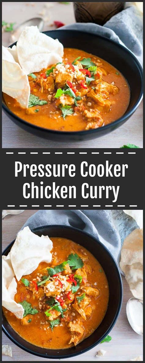 Pressure Cooker Chicken Korma Curry Recipe | My Sugar Free kitchen