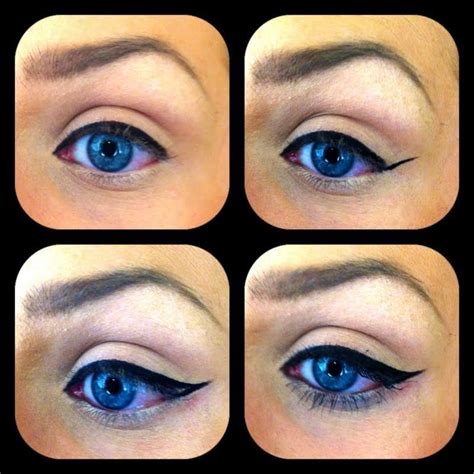 Eye liner tutorial | Eyeliner tutorial, Eyeliner styles, Eyeliner