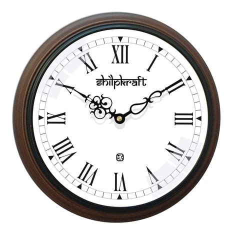 SHILPKRAFT Anniversary Wooden Frame Wall Clocks at Rs 599 in Jodhpur