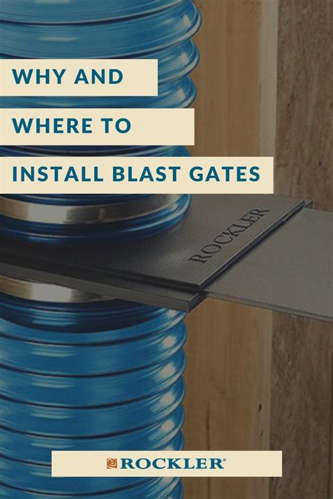 Why and Where to Install Dust Collection Blast Gates? in 2021 ...