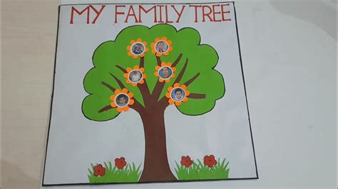 Family tree for kids project/How to make your own simple family tree ...