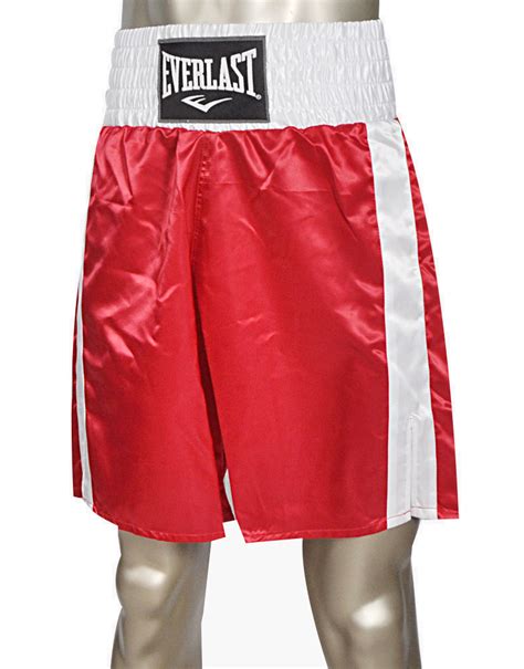 Pro Boxing Trunks by EVERLAST BOXING (colour: red)