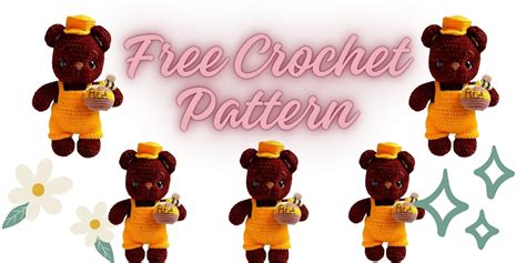 Amigurumi Brown Bear Free Crochet Pattern - Amigurumi
