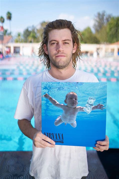 Spencer Elden, “Nevermind” Nirvana baby, 25 years after his iconic album cover. (2016, NY Post ...