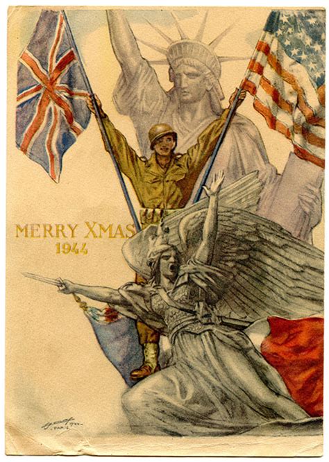 World War Ii Christmas Cards