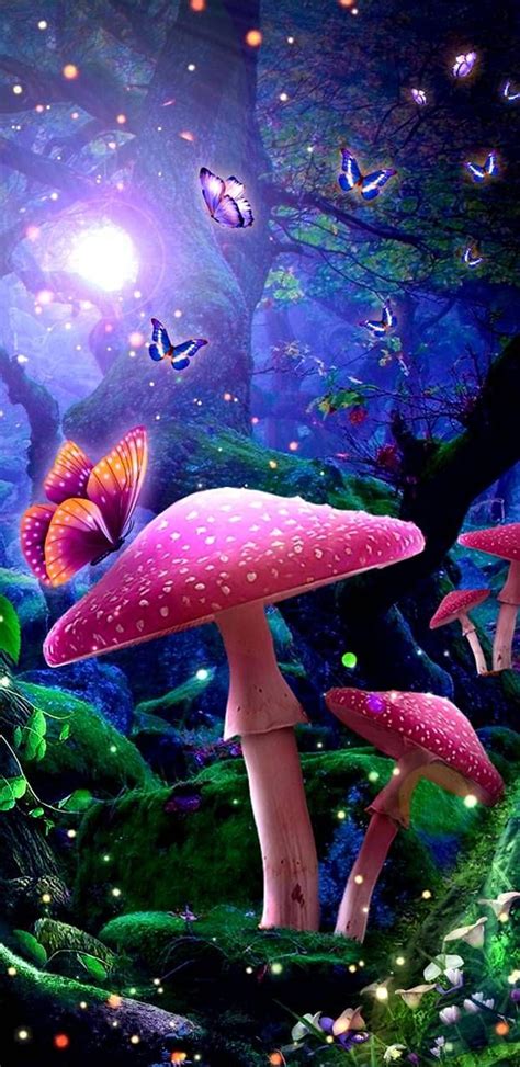 Fantasy, mushroom fairy HD phone wallpaper | Pxfuel