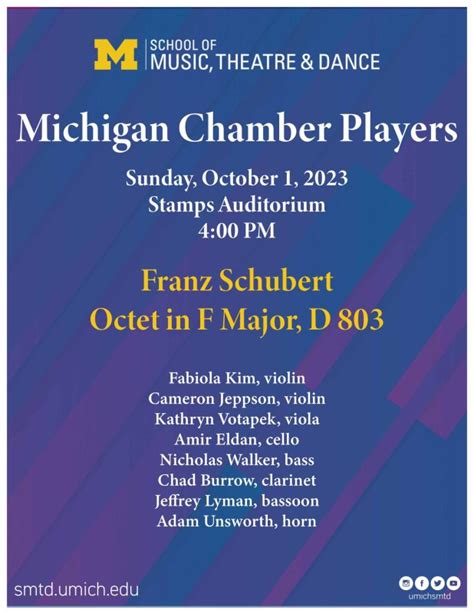 (Expired) Michigan Chamber Players | Happening @ Michigan