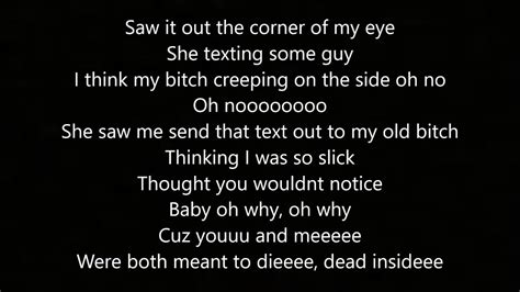 Dead Inside - By: Alex Jordahl (Lyrics) - YouTube