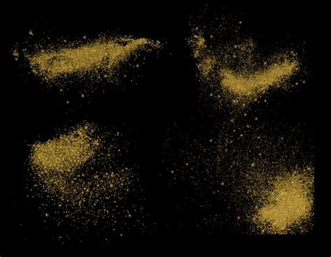 Gold Glitter Dust Background (PNG Transparent) | OnlyGFX.com