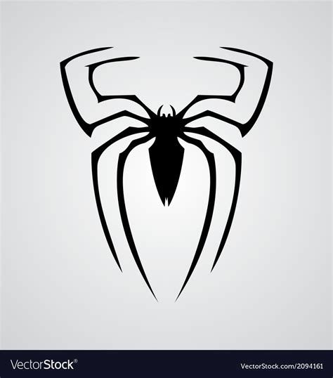 Spiderman Spider Symbol Tattoo