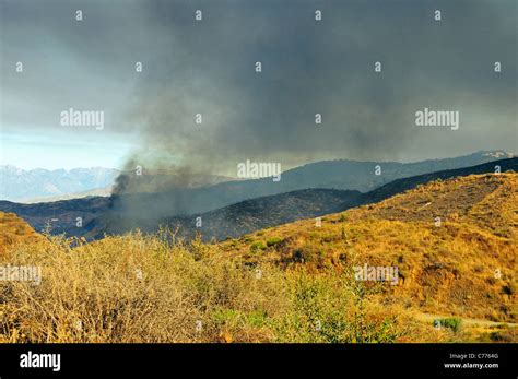 Brush fire hi-res stock photography and images - Alamy