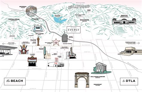 Hollywood Walk Of Fame Map Pdf - Maps For You