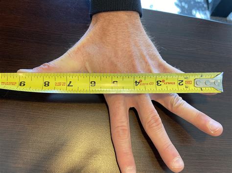 How To Measure Hand Size Nfl Combine