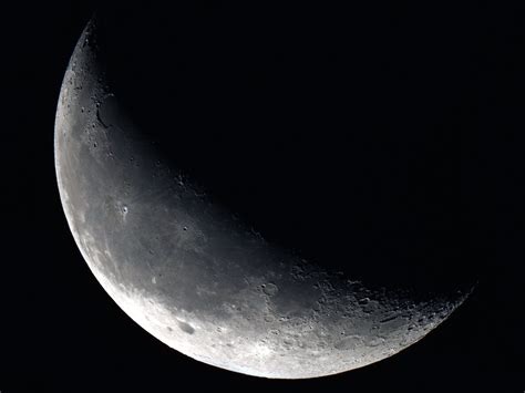 Waning Crescent Moon | Astronomy Pictures at Orion Telescopes