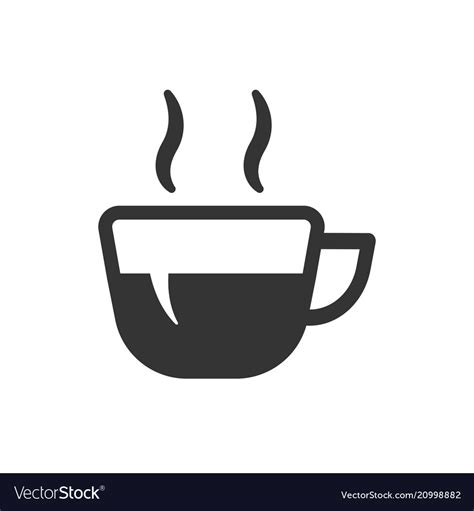 Tea break icon Royalty Free Vector Image - VectorStock