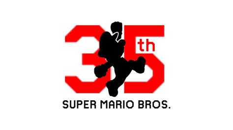 Super Mario Bros. 35th Anniversary logo design | Mario Amino