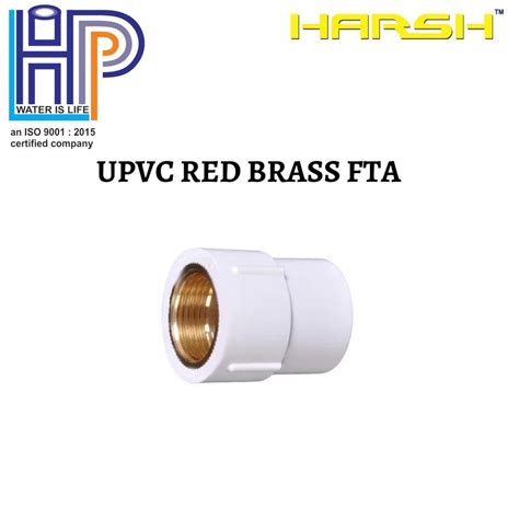 Upvc Red Brass Fta at Rs 86.86/piece | UPVC Brass FTA in Jamnagar | ID: 2851203879288