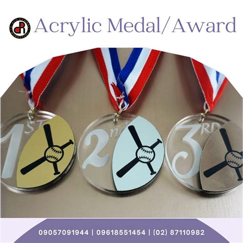 Custom Acrylic Medal, Medals, Medal on Carousell