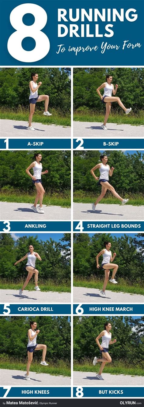 Top 8 Running Drills To Improve Your Form (Video) | OLYRUN