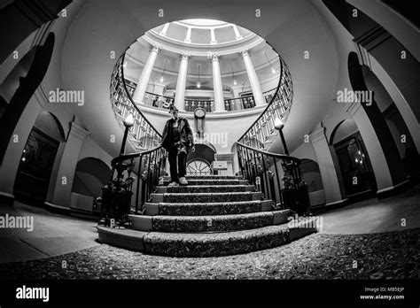 Culzean castle interior Black and White Stock Photos & Images - Alamy