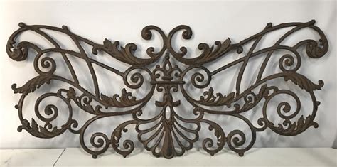 Cast Iron Wall Decor Garden Sculptural - Dec 05, 2018 | The Benefit Shop Foundation Inc. in NY