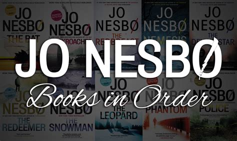 All 25+ Jo Nesbø Books in Order | Ultimate Guide