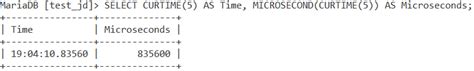 MySQL MICROSECOND() - Extract Microsecond Values in MySQL - MySQLCode