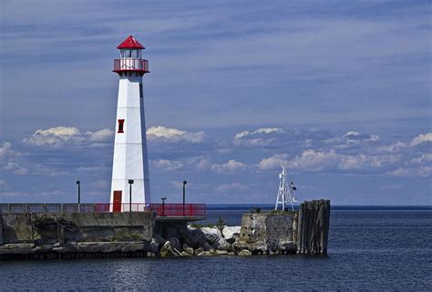 St. Ignace Lighthouse Photograph by Randall Nyhof - Pixels