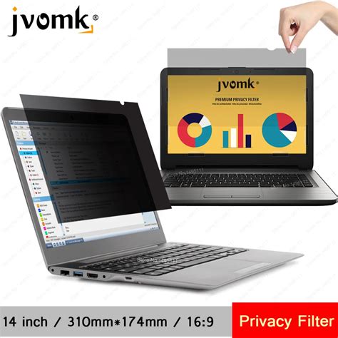 14 inch (310mm*174mm) Privacy Filter For 16:9 Laptop Notebook Anti ...