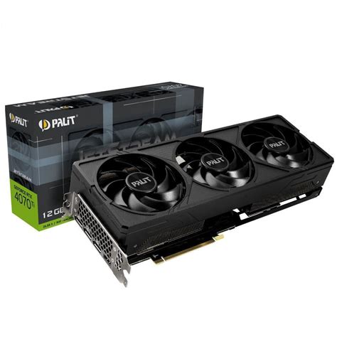 Processador Gráfico Palit Geforce Rtx 4070ti, Jetstream 12Gb - Escorrega o Preço