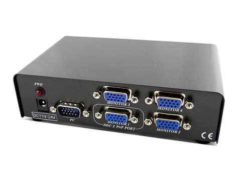 Xenarc Technologies - SVR-4 - 4-Port VGA Splitter