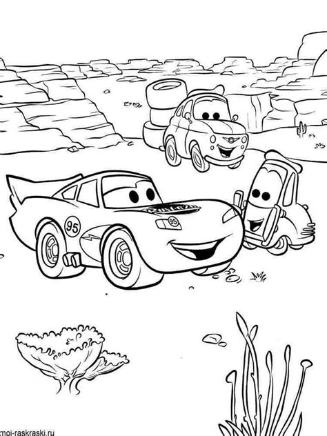 Lightning McQueen coloring pages