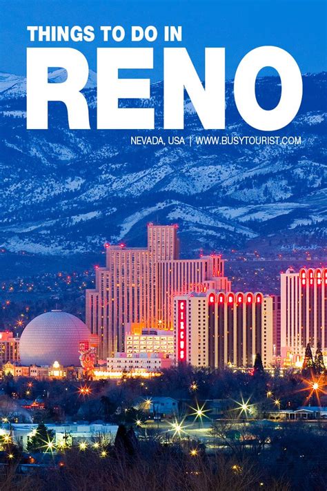 30 Best & Fun Things To Do In Reno (Nevada) | Us travel destinations, Vacation usa, Nevada