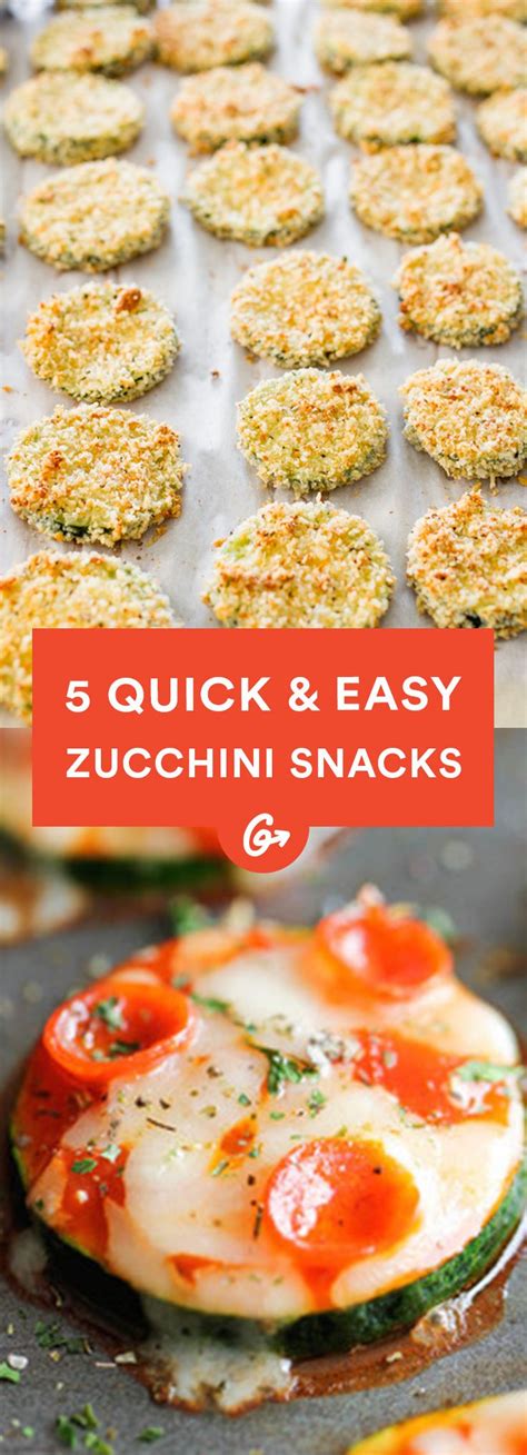 5 Quick and Easy Zucchini Snacks That Satisfy Junk Food Cravings | Healthy junk food, Food ...