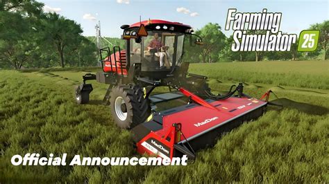 FARMING SIMULATOR 25 Official Trailer || Fs25 Release Date Announce ...