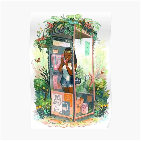 "Phone Booth" Poster for Sale by GDBee | Redbubble