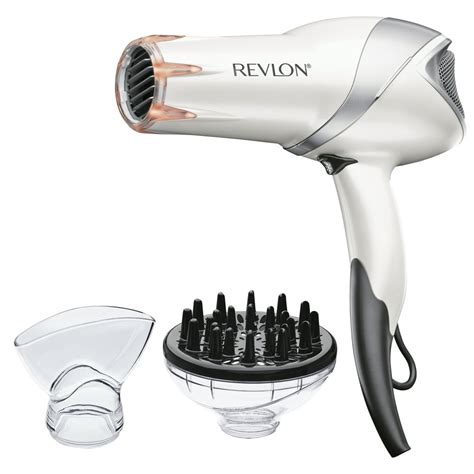 Revlon Pro Collection Infrared Tourmaline Ionic Hair Dryers, White with ...
