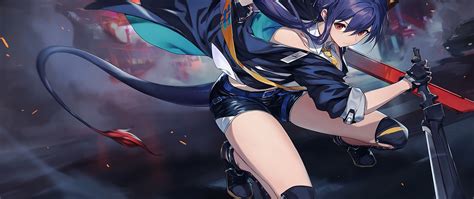 2560x1080 Chen Arknights Anime Girl 4k Wallpaper,2560x1080 Resolution HD 4k Wallpapers,Images ...