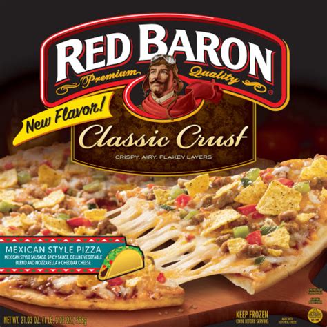 News: Red Baron - Mexican Style Pizza Returns | Brand Eating