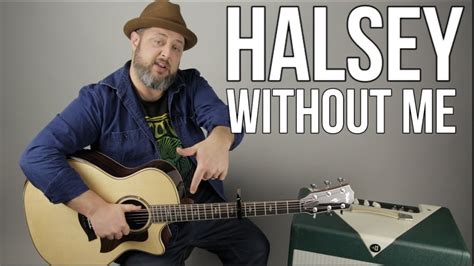 Halsey Without Me Guitar Lesson (Easy Acoustic) - YouTube