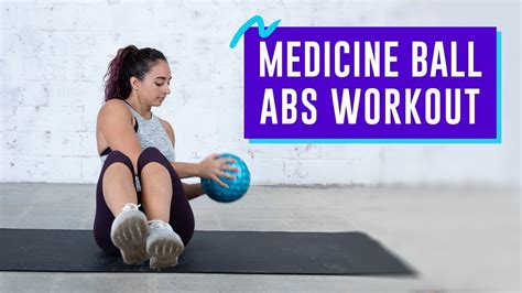 10-Minute Medicine Ball Abs Workout - YouTube