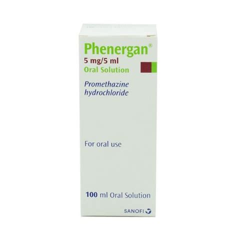 Phenergan 5MG/5ML Oral Solution 100ml - Mountmellick Local Pharmacy