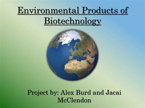 Environmental Biotechnology