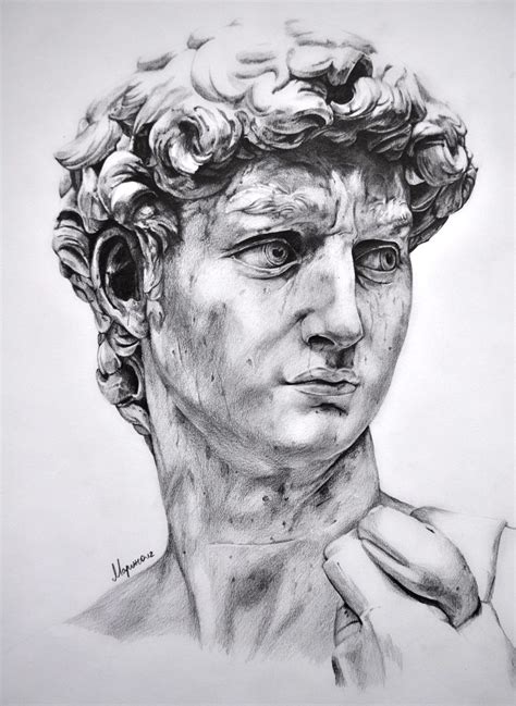 Michelangelo David Face