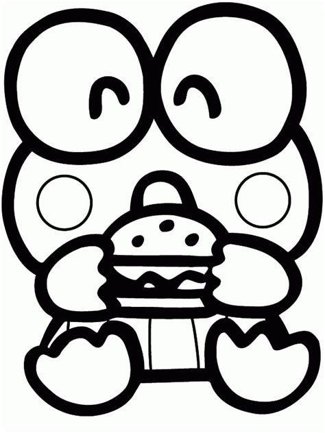 Keroppi Coloring Pages - Coloring Home